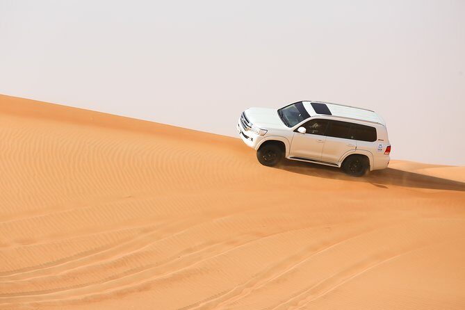 Desert Safari with BBQ Dinner and Landcruiser Pickup - What Travelers Are Saying