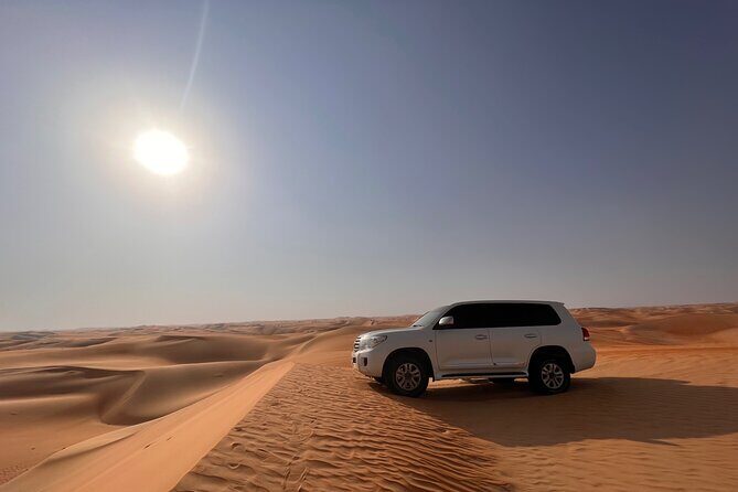 Desert Safari with Dune Bashing and Camel Ride plus Sand Boarding - Cultural and Relaxation Activities at the Camp