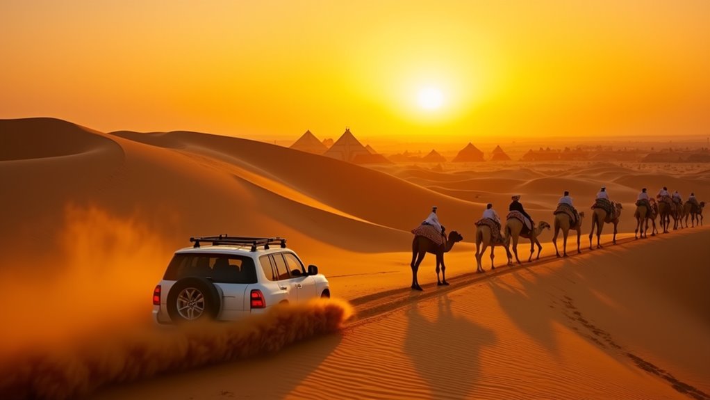 desert adventure with cultural entertainment