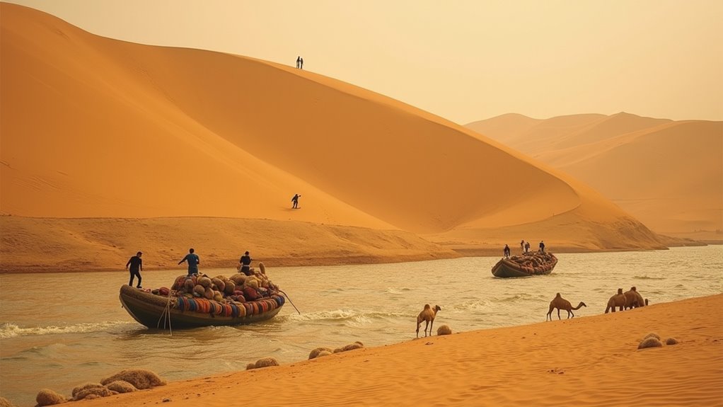 desert adventures and river exploration