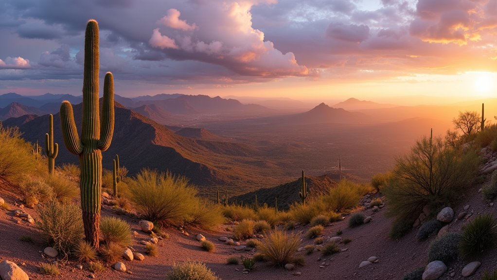 desert views hiking trails