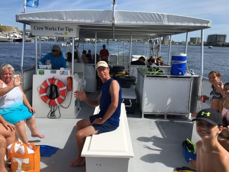 Destin: Crab Island Catamaran Tour with Dolphin Watching - The Itinerary Breakdown