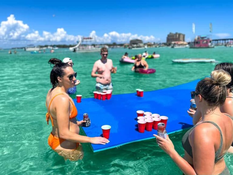 Destin: Crab Island Tiki Boat Cruise with Captain - Authentic Insights from Past Participants
