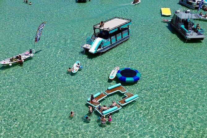 Destin: Luxury Crab Island Pontoon Charter w/ Restroom (Up to 18) - The Itinerary: From Dock to Sandbar
