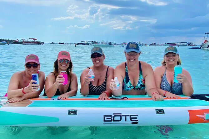 Destin- Private Chartered Slide Pontoon Boat-Up to 6 Guests - The Itinerary: An Adventure with Flexibility