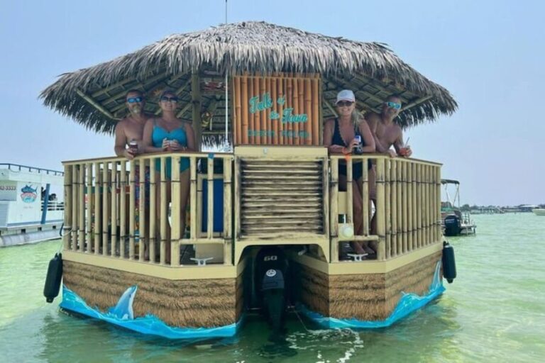 Destin: Sunset Crab Island & Dolphin Tour on Tiki Vessel - Who Should Consider This Tour?