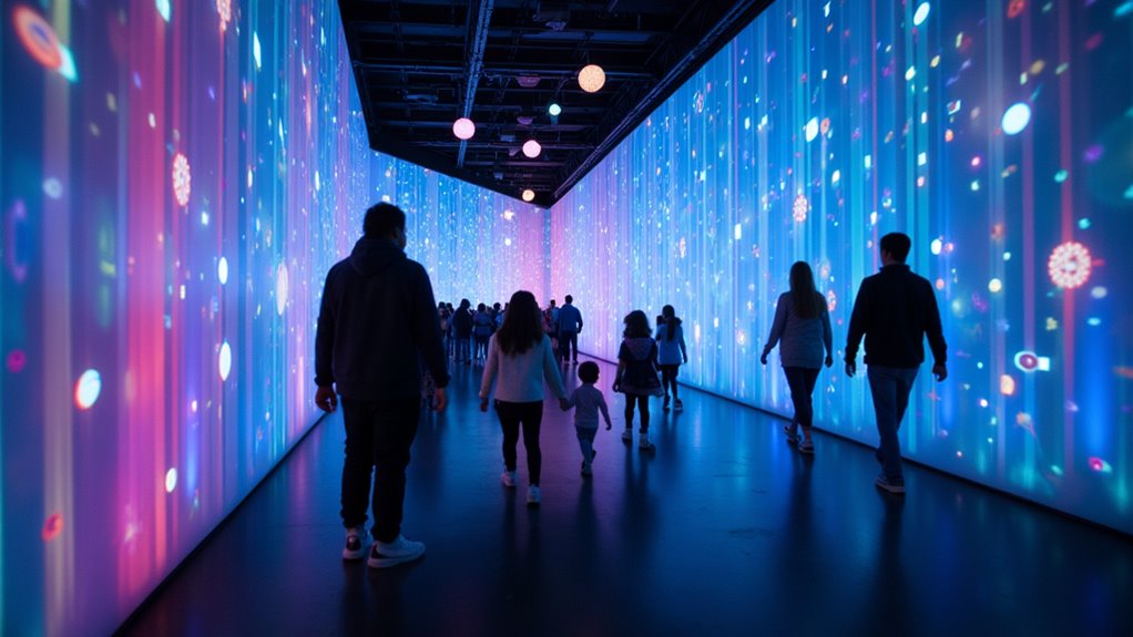digital art interactive installations