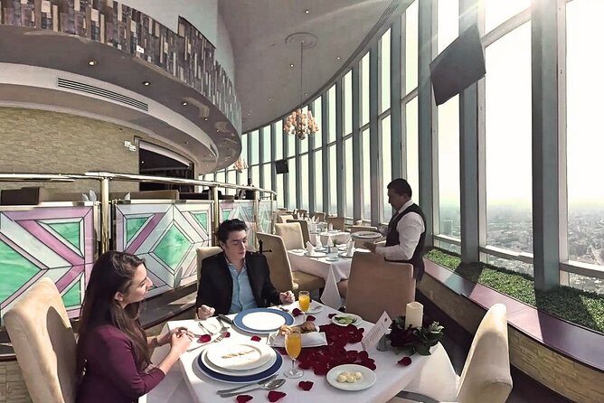 Dinner at Bellini, the largest revolving restaurant in the world - The Dining Experience