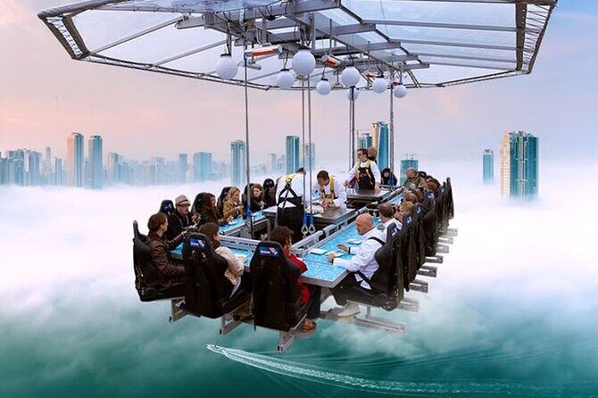 Dinner In The Sky at Dubai Marina with Optional Transfers - The Itinerary: What to Expect