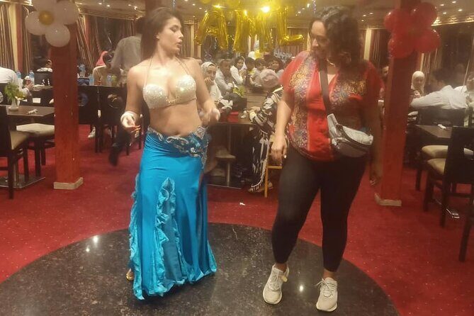Dinner Nile Cruise belly dancer open buffer tanora show sailing on Nile - The Itinerary in Detail