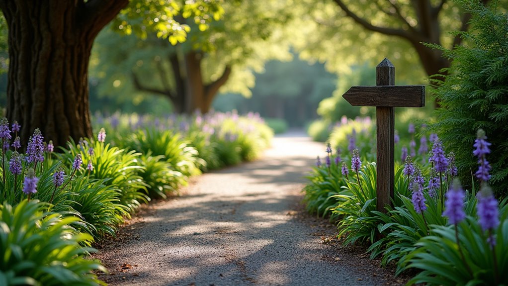 diverse trails at gardens
