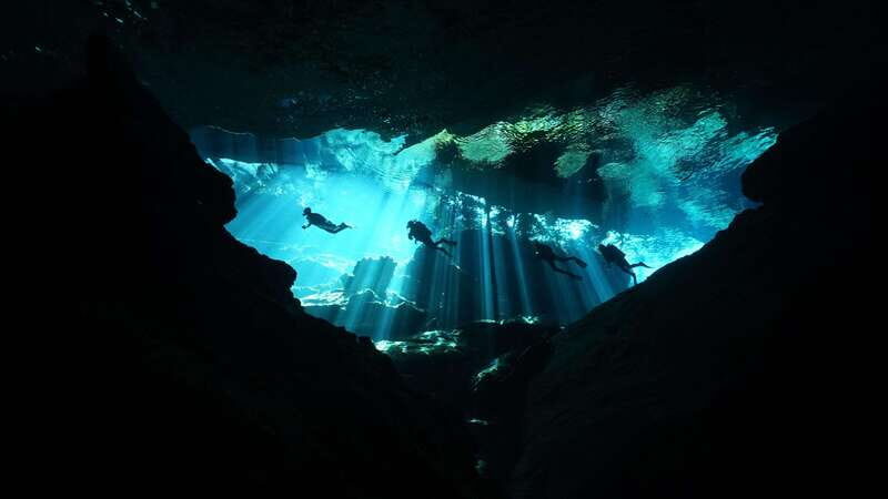 DIVING IN MAYAN CENOTES; THE LARGEST AQUIFER IN THE WORLD - Visiting Different Cenotes