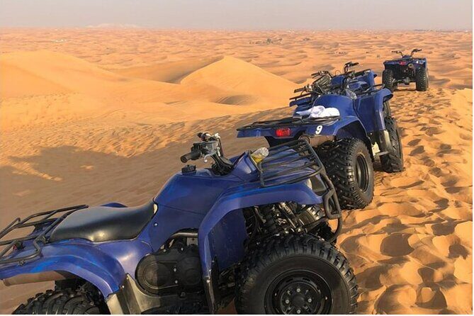 Doha All Inclusive Self Ride of Quad,ATV's or Buggy & Camel Ride - The Itinerary Breakdown: What to Expect
