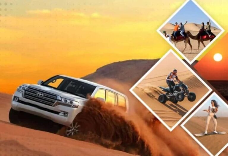 Doha: ATV/Buggy, DuneBashing, CamelRide/SandBoarding - Sandboarding: Sliding Along the Dunes