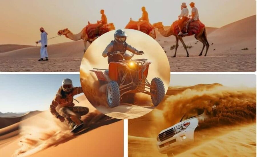 Doha: ATV, Quad or Buggy, Dune Bashing, Camel & Sandboarding - Who Should Consider This Tour?