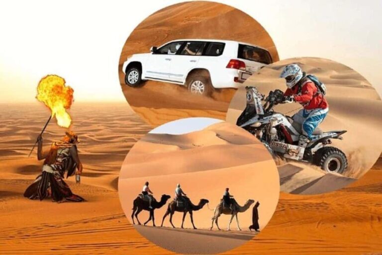 Doha: Desert Safari, Inland Sea, Camel Ride, Sandboarding - The Sum Up