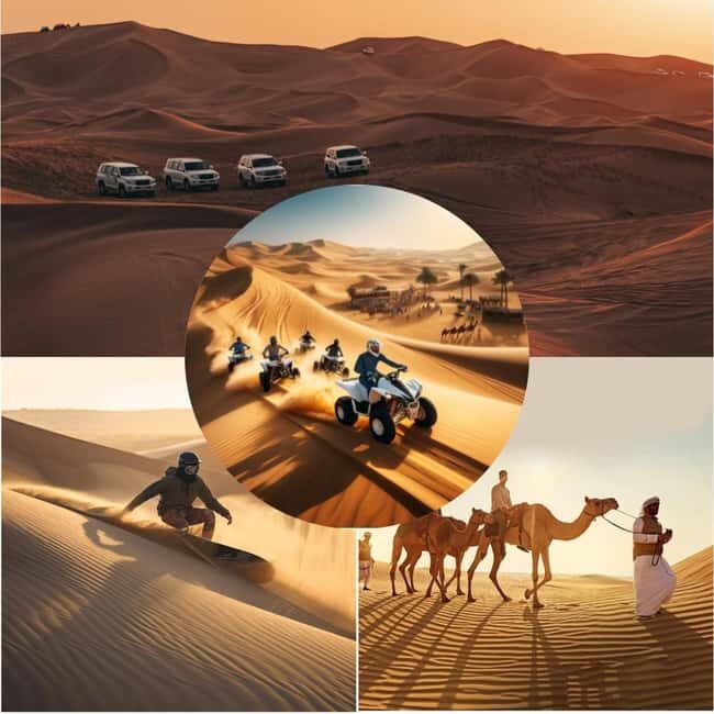 Doha: Desert Safari with Quad Bike, Sandboard & Camel Ride - An Authentic Look at the Desert Safari Experience