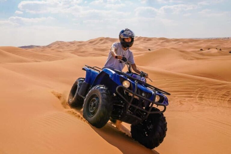 Doha: Half-Day Desert Safari, Quad Bike, Camels & Inland Sea - Authenticity and Review Highlights
