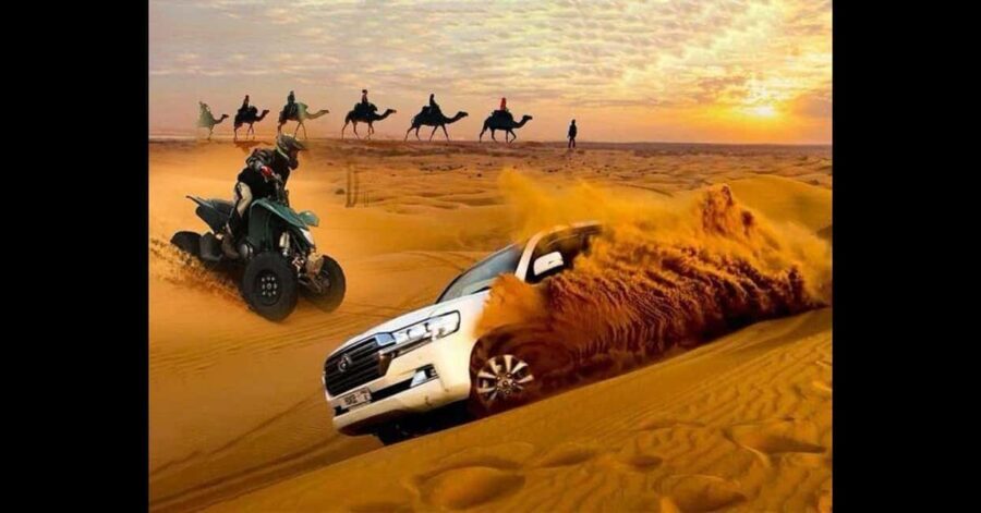 DOHA: Quad Bike/Buggy, Dune Bashing, Camel Ride, Desert Tour - Sandboarding and Photography