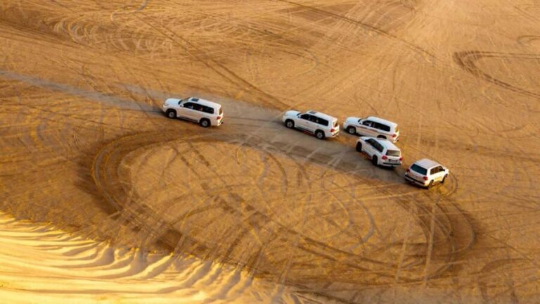 Doha: Safari, Camel Ride, Sandboarding and Inland Sea Tour - The Stops: From Camels to Sand Dunes