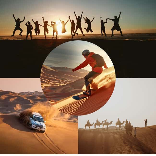 Doha: Shared Desert Safari, Dune Bashing, Sandboarding - Deep Dive: An Authentic Desert Experience