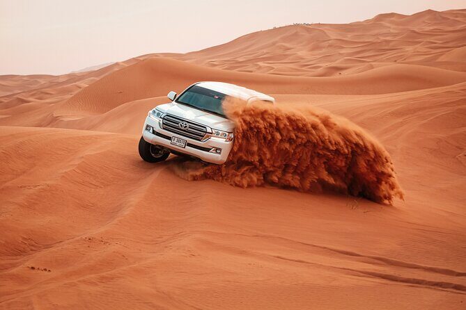 Doha Sunrise Desert Safari Tour| Dune Bashing| Inland Sea visit| Camel Riding - Authenticity and Unique Experiences