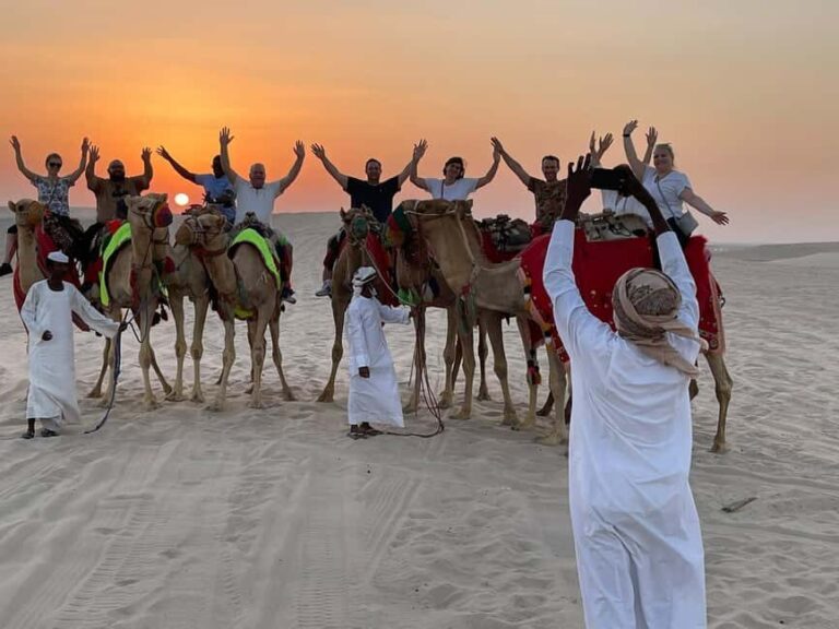 Doha: Sunset Safari, Dune Bashing, Sandboarding & Camel Ride - The Experience – A Closer Look