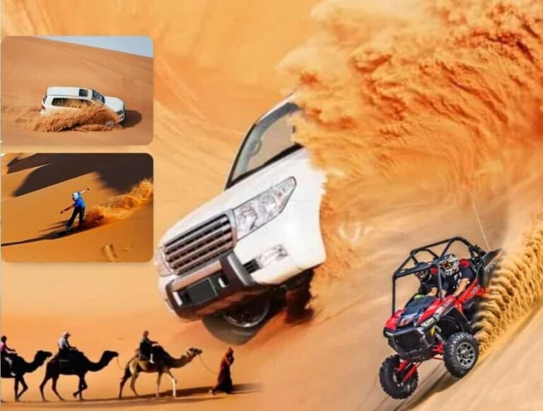 Doha:Desert Safari with Camel Ride, ATV Bike,& Sand Boarding - What To Expect During Your Tour