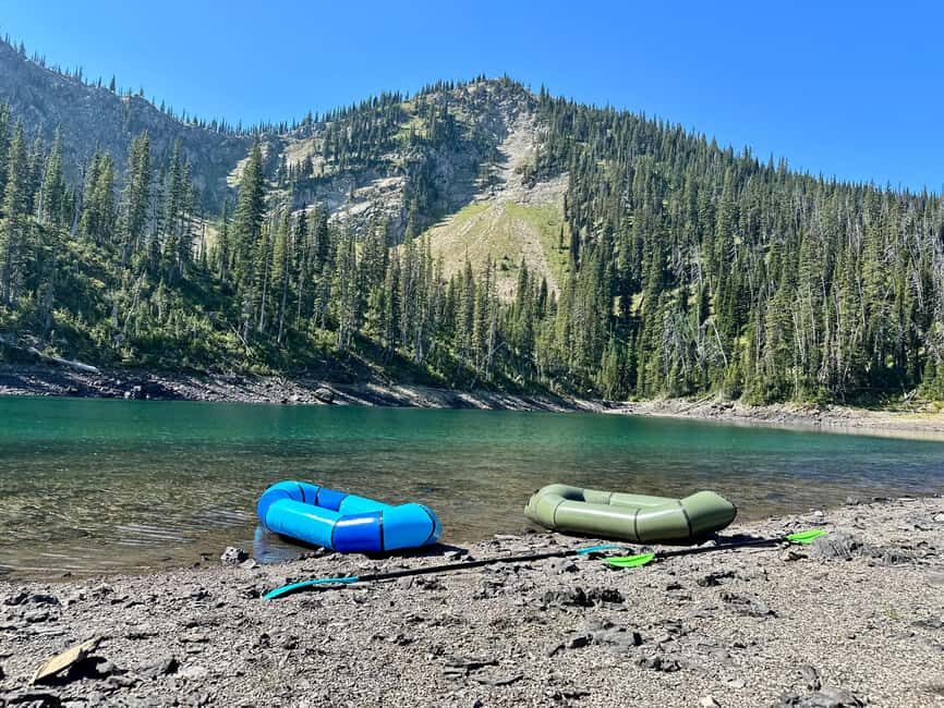 Doris Lake Hike with Pack-raft Float
