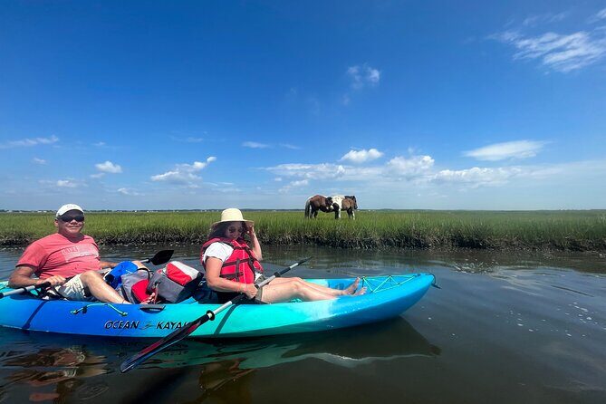 Double Sit on Top Kayak Rental at Assateague Island, MD - The Itinerary and Practical Details