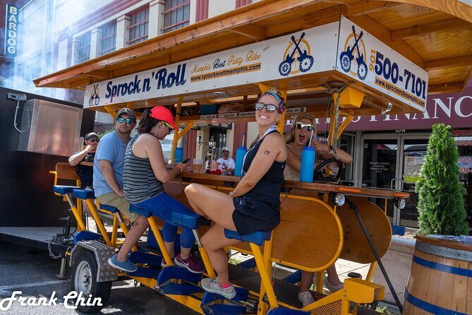 Downtown Memphis Pedal Party Ride and Axe Throwing Experience - Exploring Memphis on Two Wheels and Two Axes