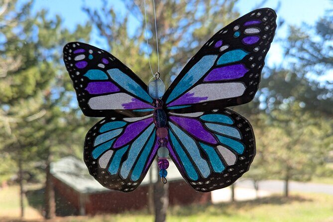 Dragonfly Suncatcher Art Kit in Estes Park - What to Expect During the Hour