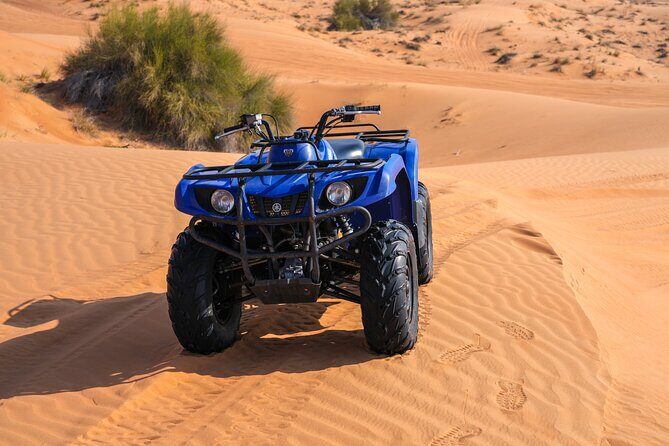 Dubai 4-5 hours Private Quad Bike Tour, Camel Ride and Softdrinks - Logistics and Value