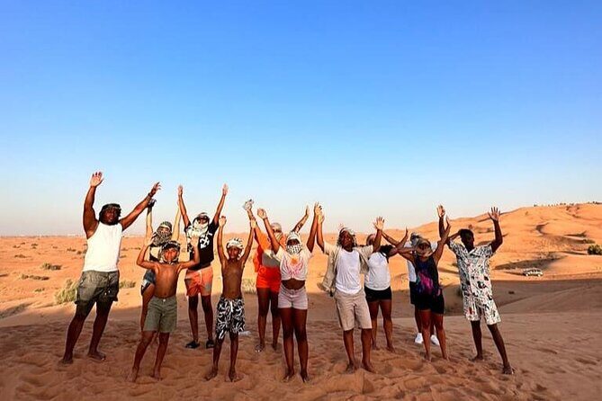 Dubai Anytime Short Desert Visit with Camel and Sandboarding - The Experience in Detail