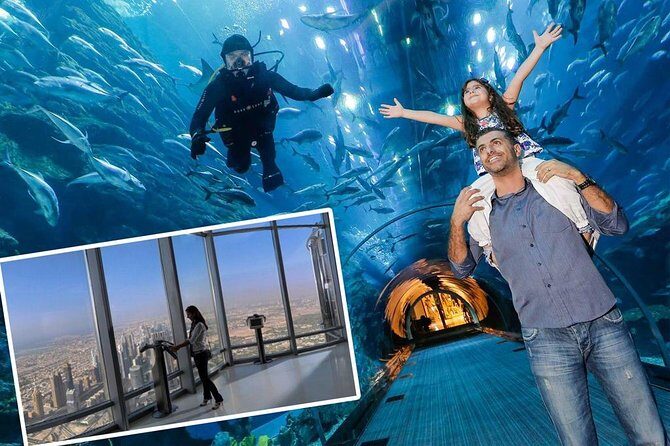Dubai Aquarium & Level 124 Burj Khalifa Combo - An In-Depth Look at the Dubai Aquarium & Burj Khalifa Combo