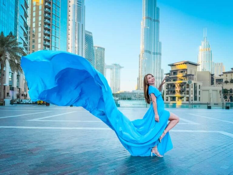Dubai: Burj Khalifa Flying Dress Videography Shoot - Who Might Want to Skip It?