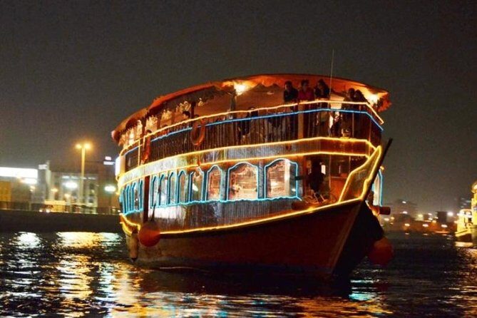 Dubai Creek Dhow cruise Dinner with transfers - Authentic Views and Photo Opportunities