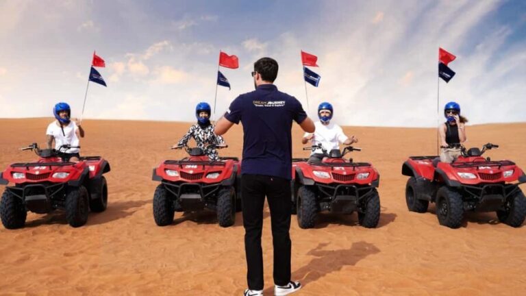 Dubai Desert Adventure: Red Dunes Guided Quad/Polaris & BBQ - The Cultural and Relaxing Part of the Tour