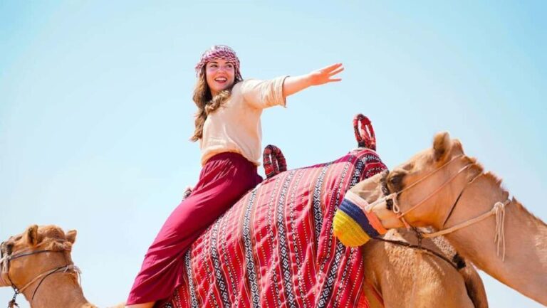 Dubai: Desert Camel Ride with Live Shows & BBQ Buffet Dinner - Authentic Experiences and What Youll Take Away