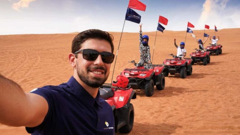 Dubai Desert Safari - Camel Ride, Sandboarding & 30 Min Quad - What Makes This Experience Stand Out