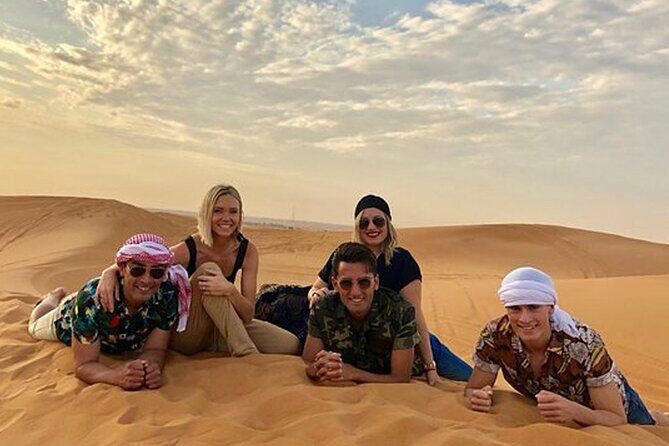 Dubai Desert Safari Experience with Dinner Dune Bash Sand Surfing - The Sum Up