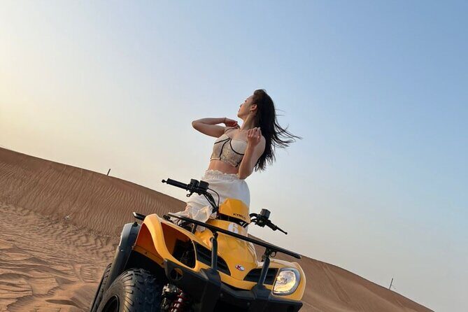 Dubai Desert Safari with Quad Bike, sandboarding, live show & BBQ - What to Expect from Each Stop
