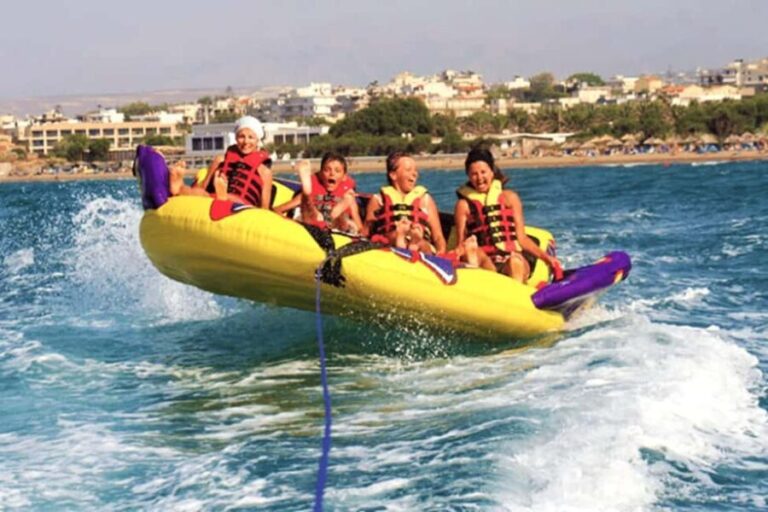 Dubai: Donut Ride Water Sports Adventure with Transfers - The Experience in Detail
