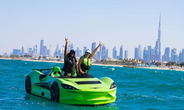 Dubai: Dubai Marina Jetcar Ride - What to Expect from the Dubai Marina Jetcar Ride
