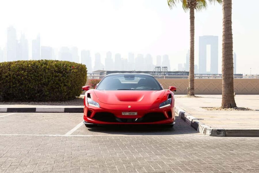 Dubai: Ferrari F8 Spider 1-Day Rental, No Deposit Required - What to Expect from Your Ferrari F8 Spider Rental