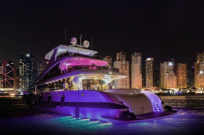 Dubai Harbour Super Yacht Experience with gourmet & Drinks - Considerations Before Booking