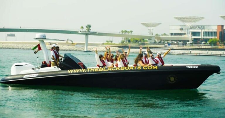 Dubai Marina: 1-Hour Luxury Sightseeing Speedboat Tour - The Itinerary: Sights and Stops That Shine