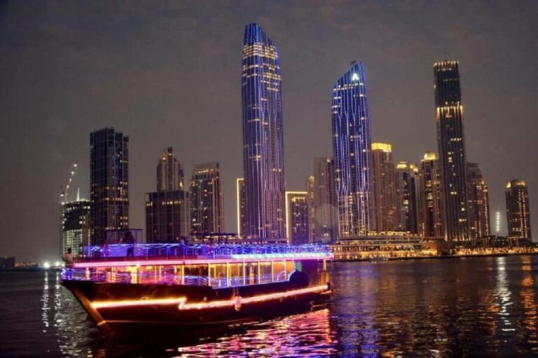 Dubai Marina Dhow Cruise: Dinner Buffet & Live Entertainment - An In-Depth Look at the Dubai Marina Dhow Cruise