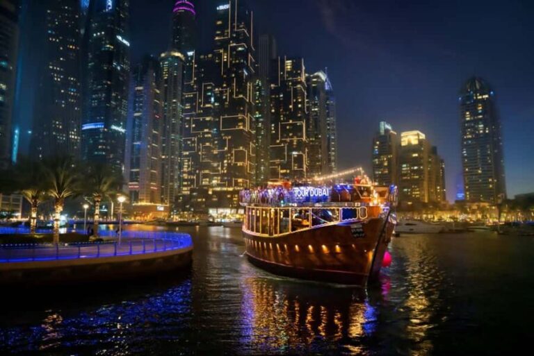 Dubai: Marina Luxury Dhow Dinner Cruise - FAQ