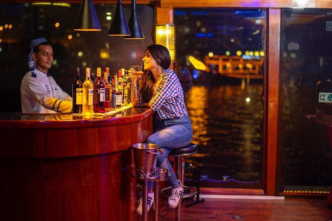 Dubai Marina: Luxury Dhow Dinner Cruise with Hotel Transfer - Authenticity and Atmosphere